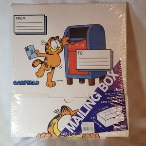 Garfield Shipping Box NEW OLD STOCK
